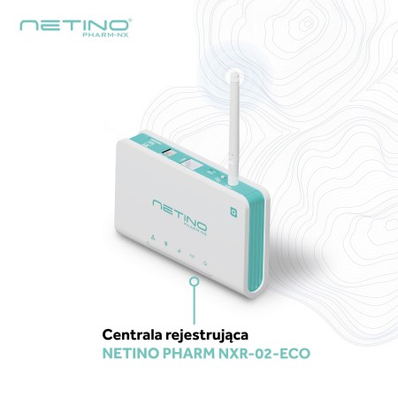 CENTRALA REJESTRUJĄCA NETINO PHARM NXR 02 HD